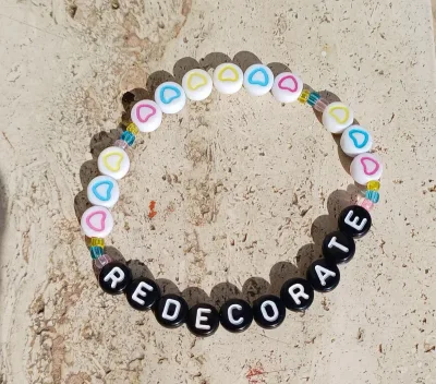 Redecorate handmade bracelet