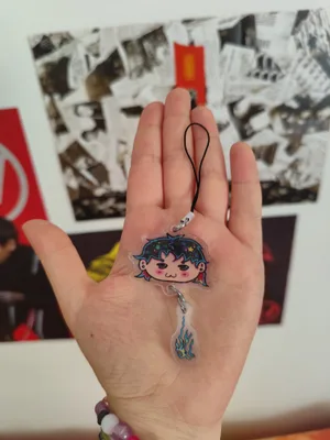 twenty one pilots torchbearer phone charm